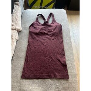 Lululemon Ebb to Street Tank Red